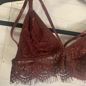 Burgundy Bralette